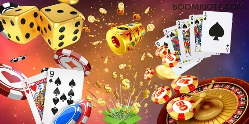 Roleta e blackjack boomrio
